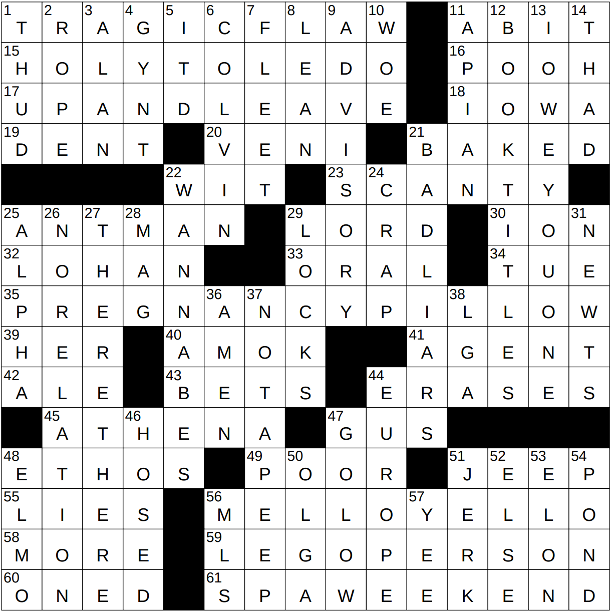 0310 23 NY Times Crossword 10 Mar 23 Friday NYXCrossword