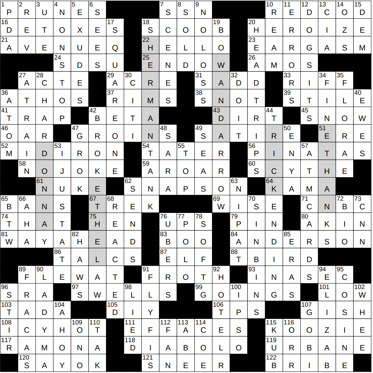 quarrel crossword clue