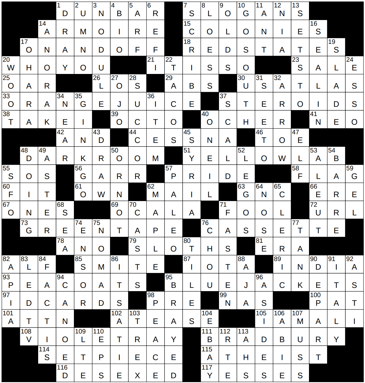 0604 23 NY Times Crossword 4 Jun 23 Sunday NYXCrossword