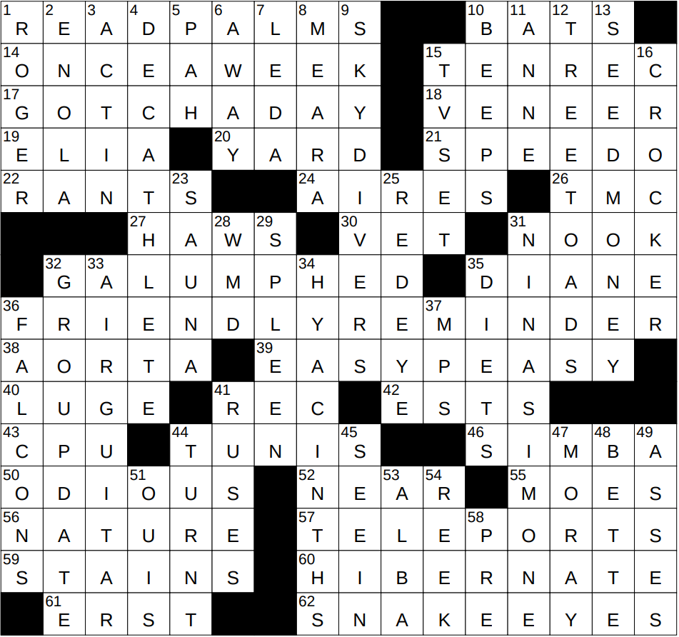 going ___ nyt crossword clue