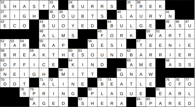 0723 23 NY Times Crossword 23 Jul 23 Sunday NYXCrossword