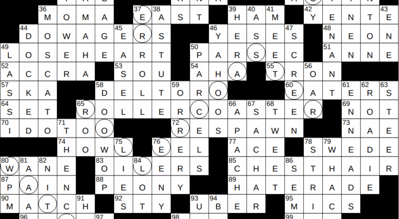 0818 24 NY Times Crossword 18 Aug 24 Sunday NYXCrossword