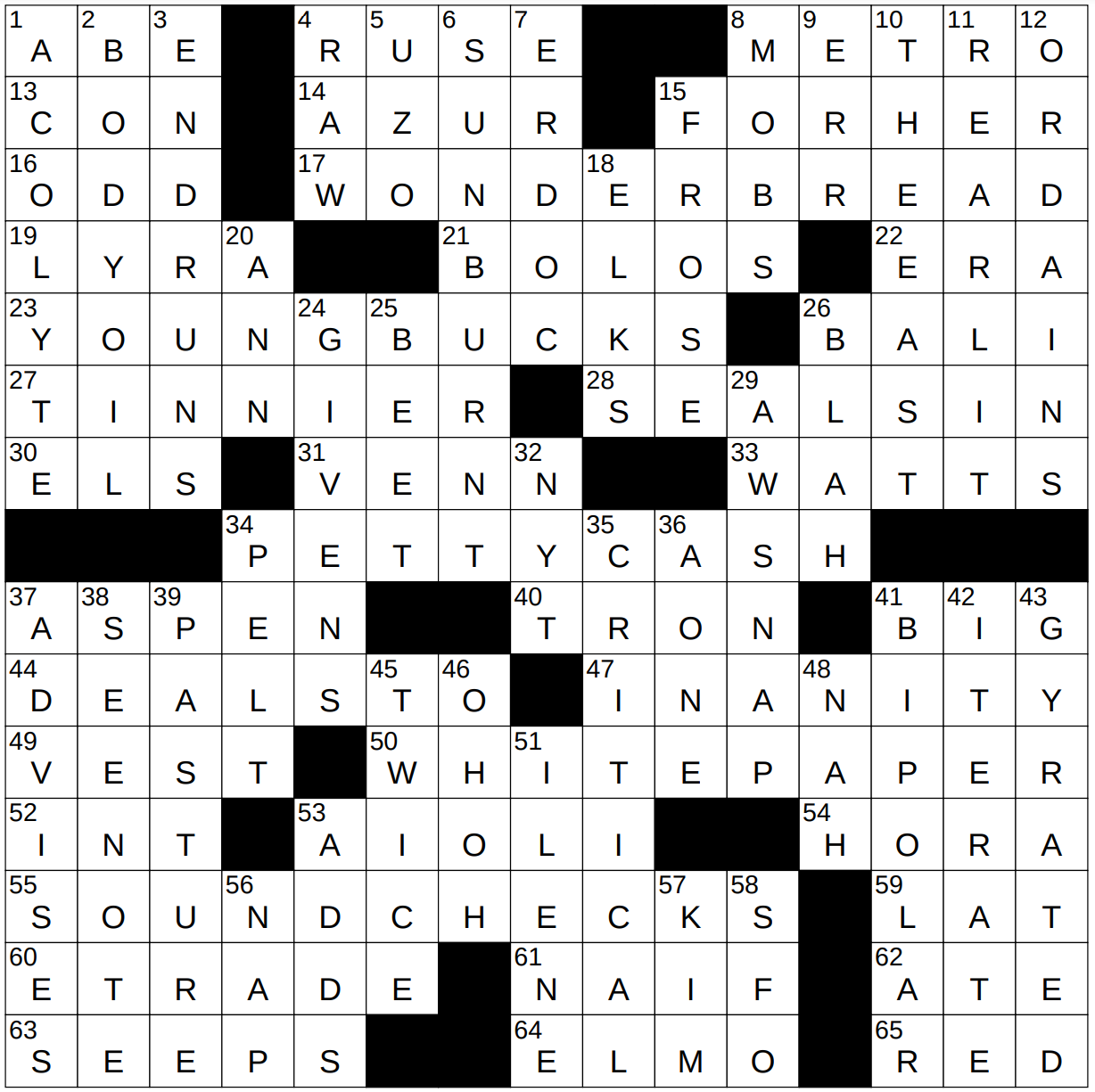 0822 23 NY Times Crossword 22 Aug 23 Tuesday NYXCrossword