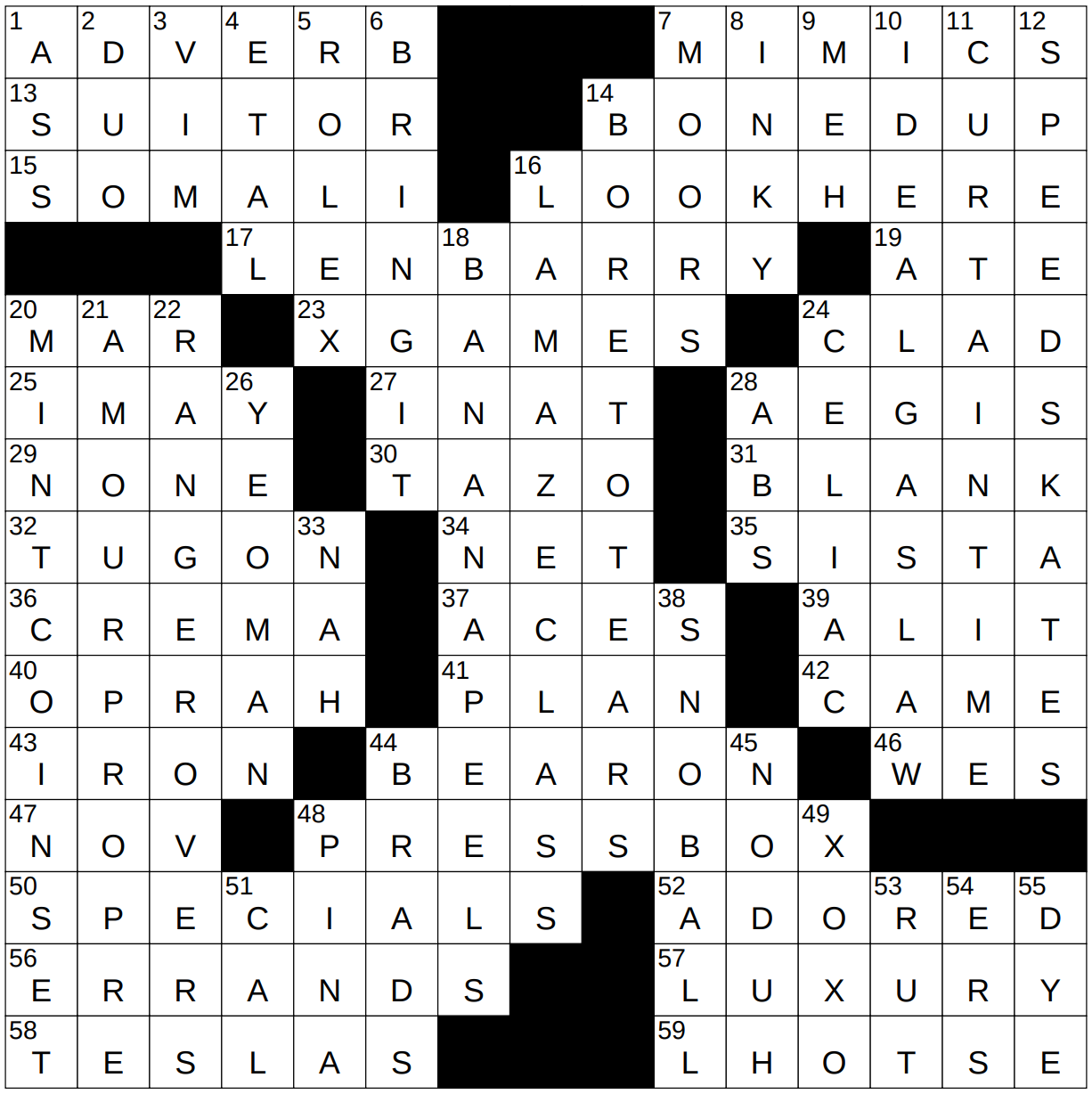 childbirth attendant crossword