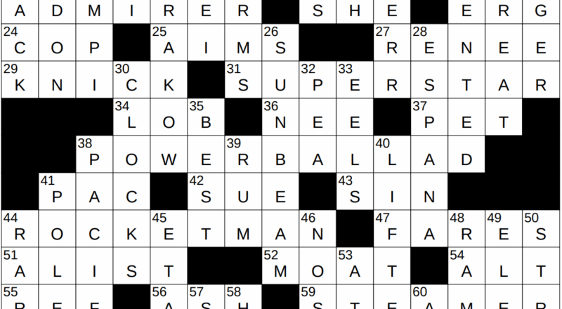 0920 23 NY Times Crossword 20 Sep 23 Wednesday NYXCrossword