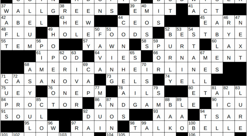 0924 23 NY Times Crossword 24 Sep 23 Sunday NYXCrossword