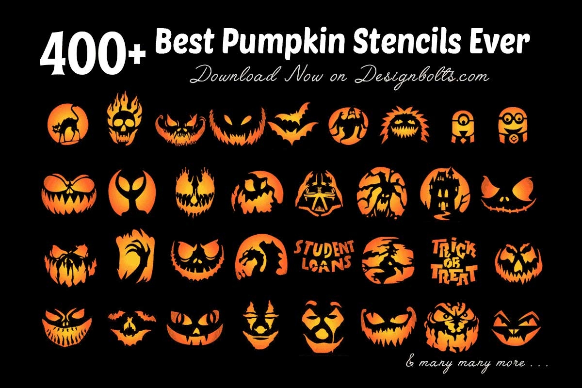 halloween pumpkin carving templates printable
