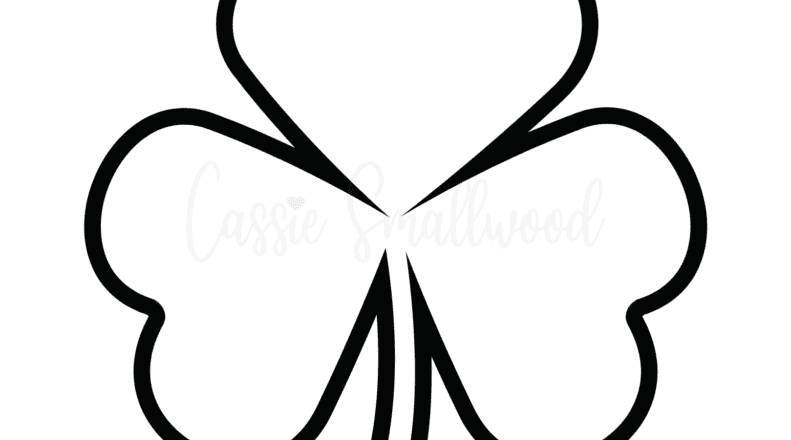 12 Unique Shamrock Templates Free Printable Cassie Smallwood