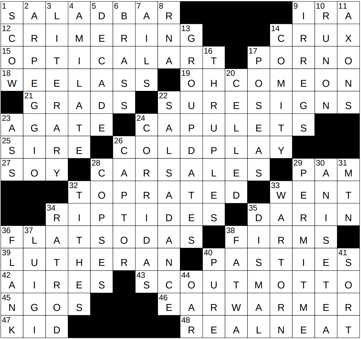 1216 23 NY Times Crossword 16 Dec 23 Saturday NYXCrossword