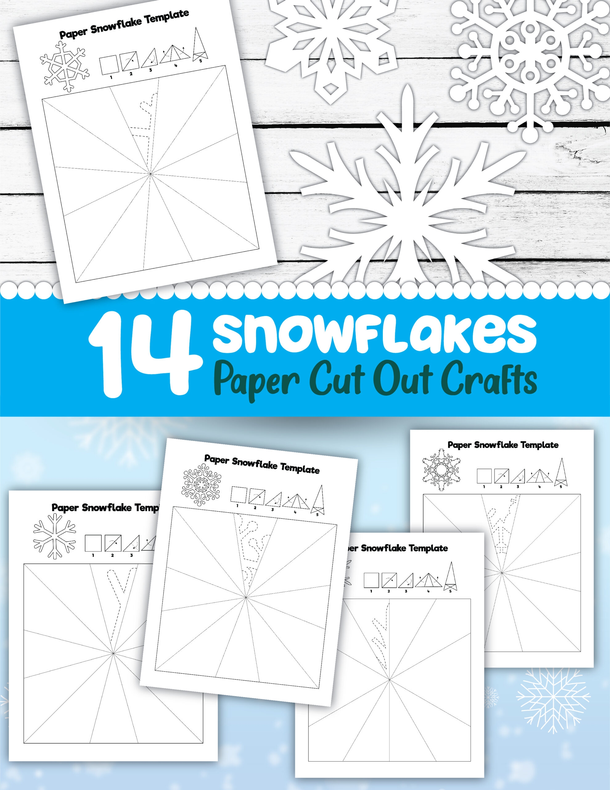 14 Amazing Snowflake Templates Little Bins For Little Hands 14 Amazing Snowflake Templates Little Bins For Little Hands