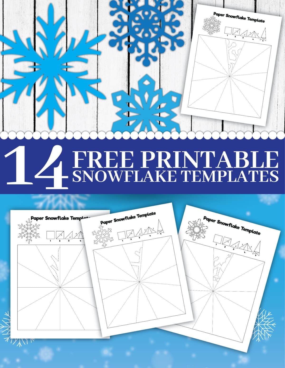 14 Free Printable Paper Snowflake Templates Frugal Mom Eh  14 Free Printable Paper Snowflake Templates Frugal Mom Eh
