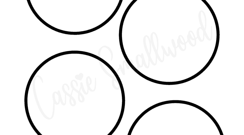 17 Sizes Of Printable Circle Templates Cassie Smallwood