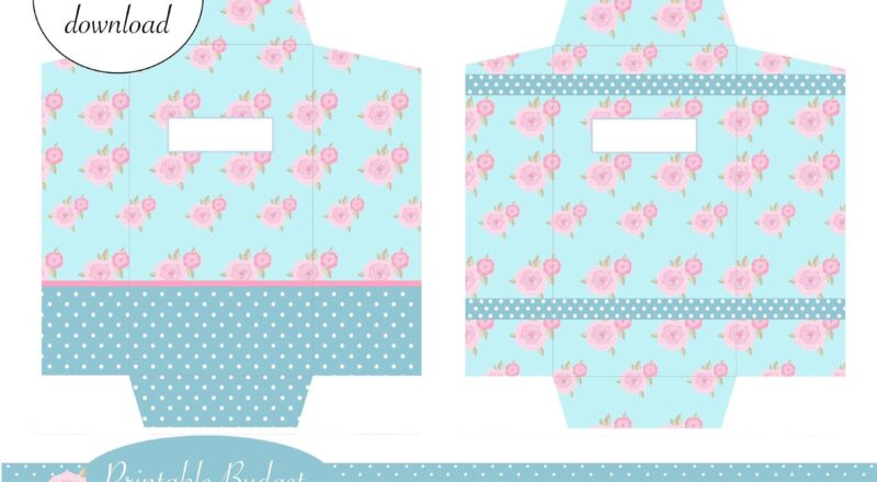 2 CASH ENVELOPES Printable Financial Planning Or Money Gifts Dave Ramsey Inspired Shabby Chic Instant Download Etsy