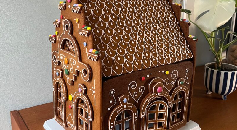 2023 Villa A4 Gingerbread House Template For A4 Paper europe And Australia Standard Size Paper Etsy