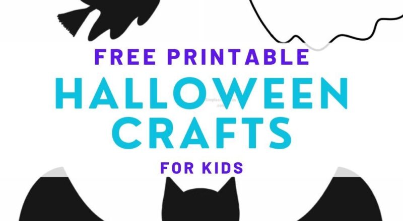 22 Free Printable Halloween Templates