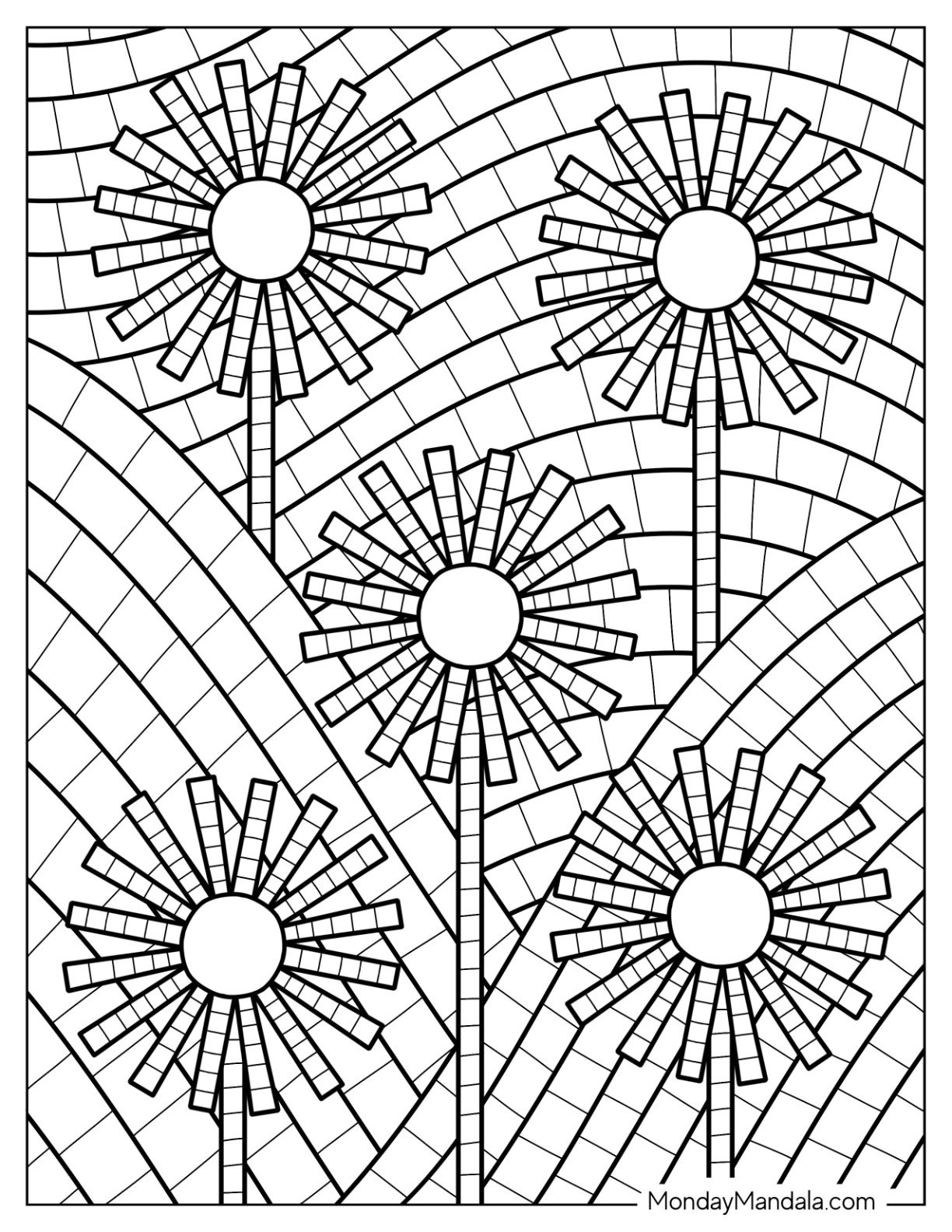 22 Mosaic Coloring Pages Free PDF Printables 22 Mosaic Coloring Pages Free PDF Printables