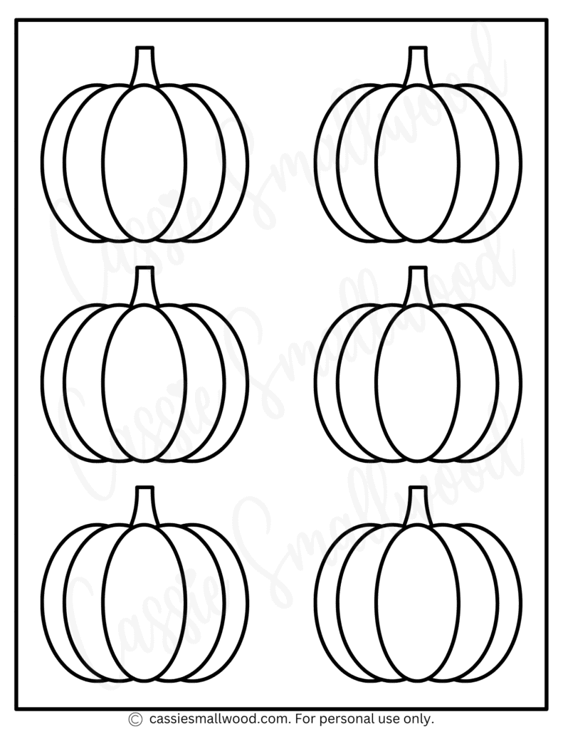 free printable pumpkin templates