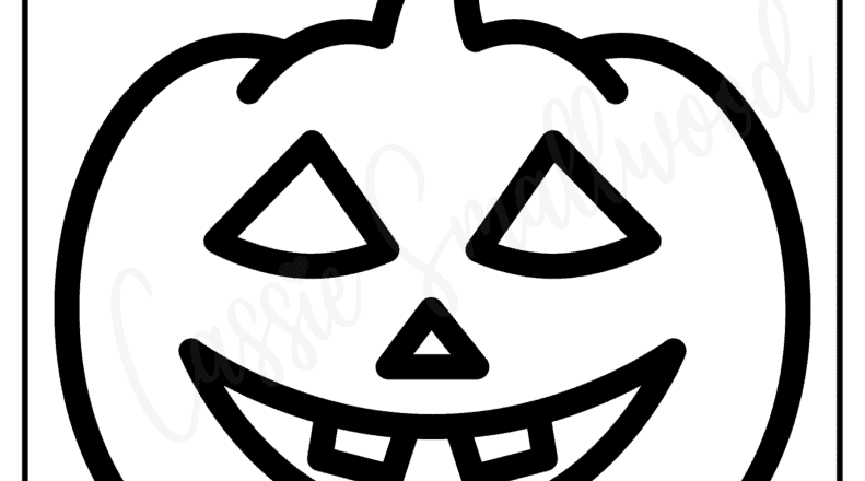 23 AWESOME Pumpkin Outlines Cassie Smallwood