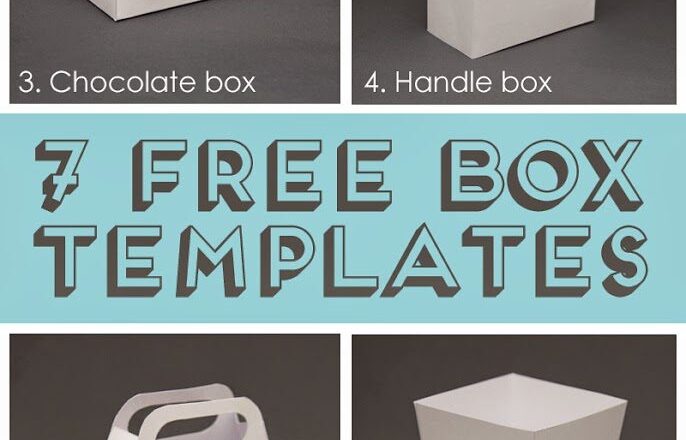 25 Plus Awesome Free Paper Box And Bag Templates EPC Crafts