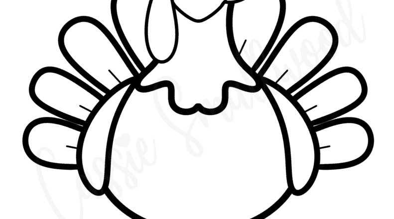 31 Cutest Turkey Templates Cassie Smallwood