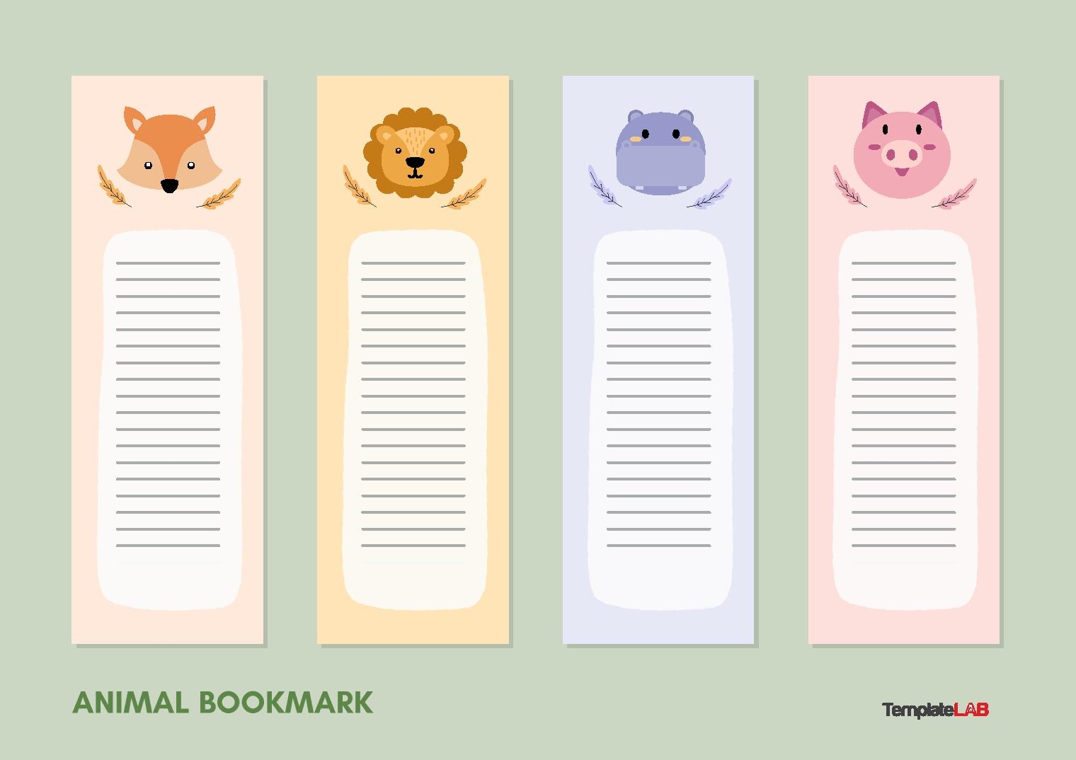 31 Free Printable Bookmark Templates Word PDF  31 Free Printable Bookmark Templates Word PDF