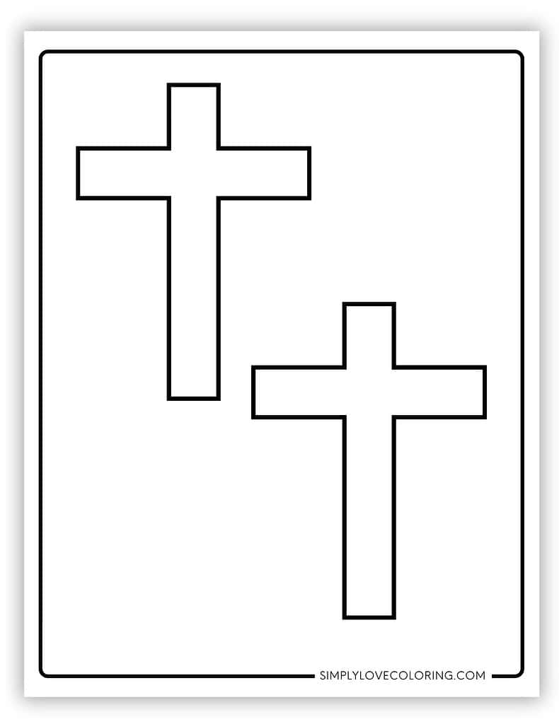 32 Easter Cross Template Printables Free PDF Downloads Simply Love Coloring 32 Easter Cross Template Printables Free PDF Downloads Simply Love Coloring