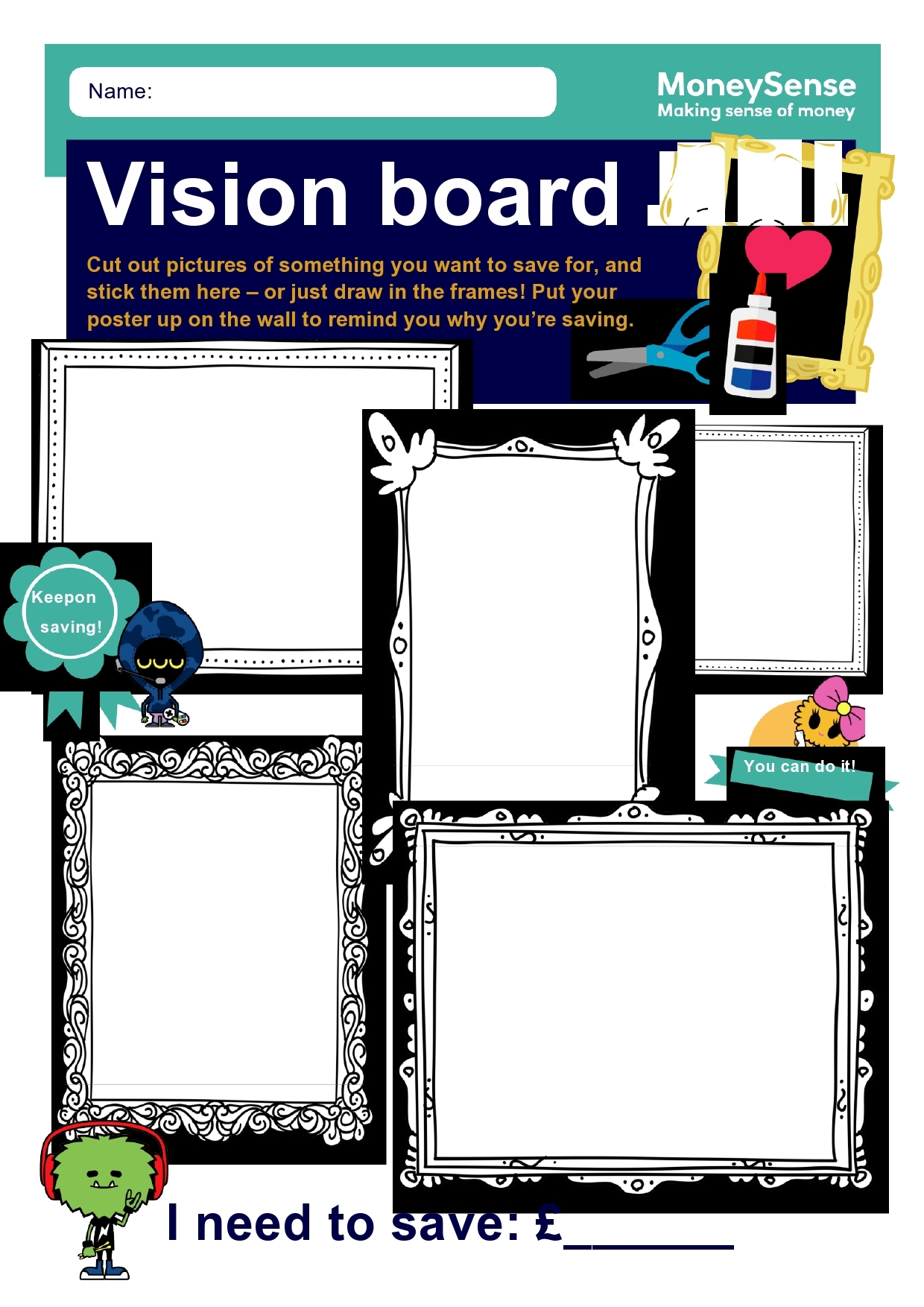 38 Useful Vision Board Templates Goals Dreams  38 Useful Vision Board Templates Goals Dreams