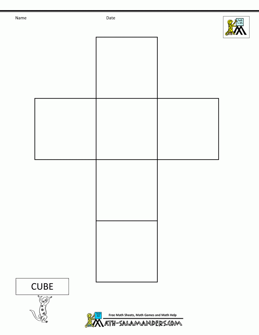 3d Geometric Shapes Nets