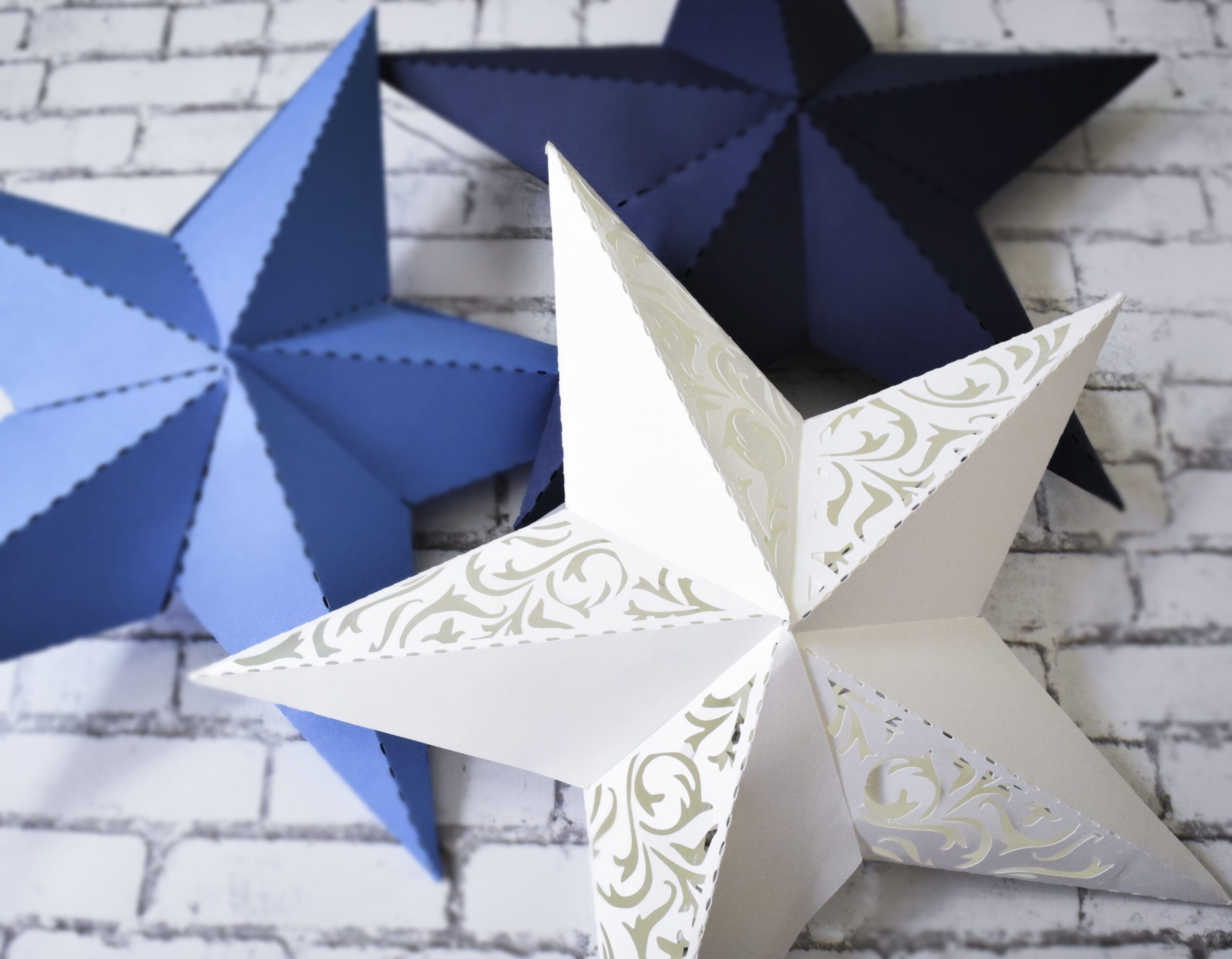 3D Paper Star Template Paper Star Instructions And Free Template