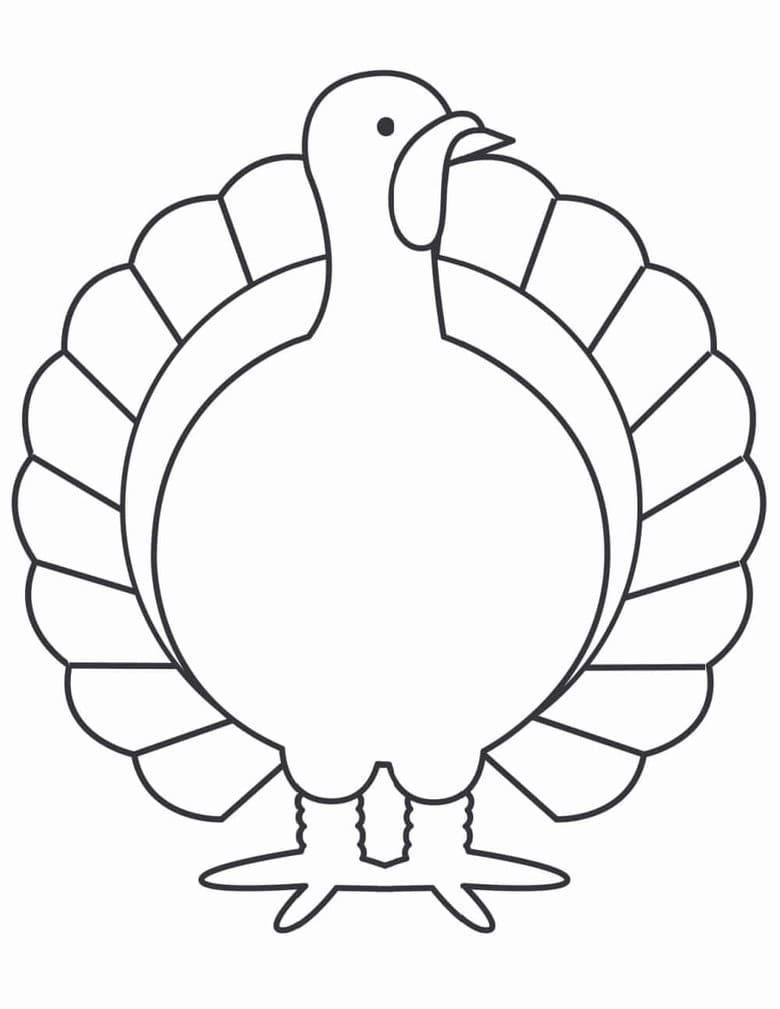 turkey printable template turkey printable template
