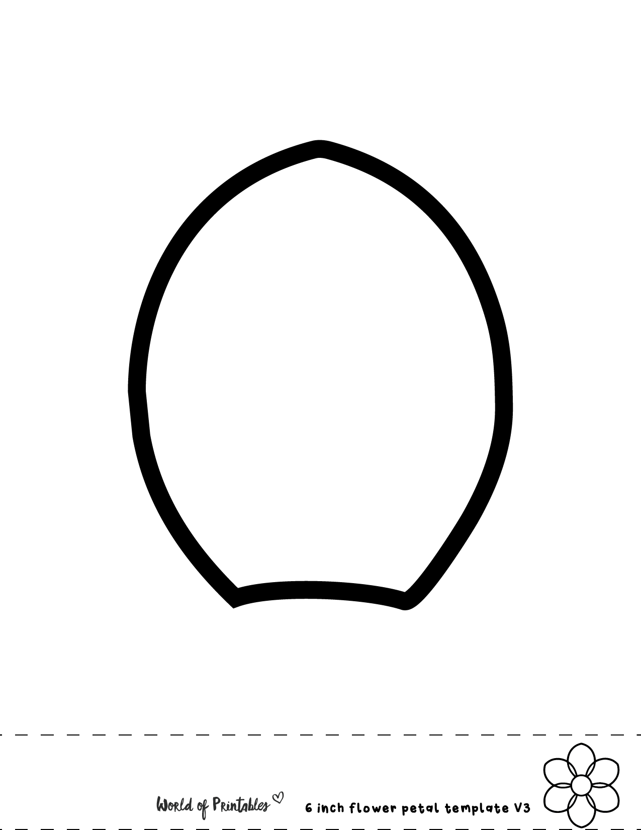 40 Flower Petal Templates World Of Printables 40 Flower Petal Templates World Of Printables