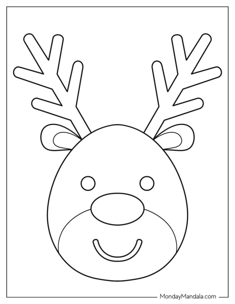 42 Reindeer Templates Free PDF Printables 