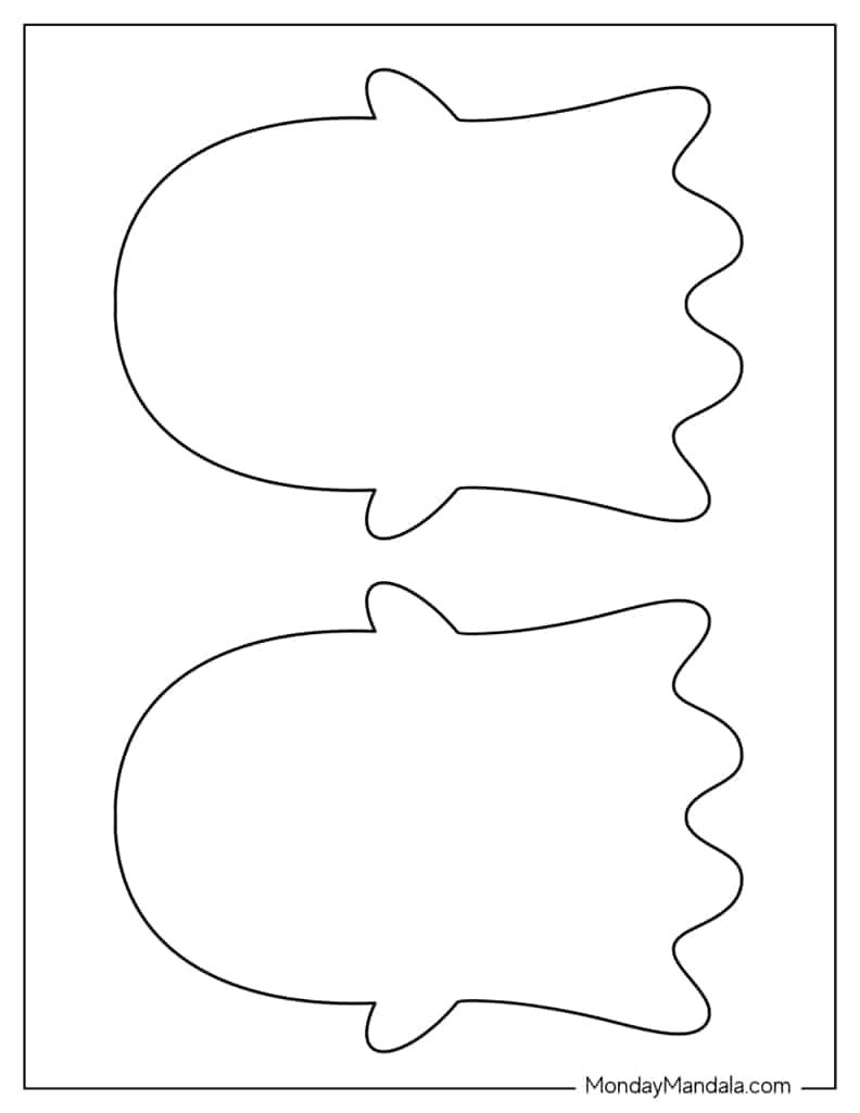 48 Ghost Templates Free PDF Printables 48 Ghost Templates Free PDF Printables