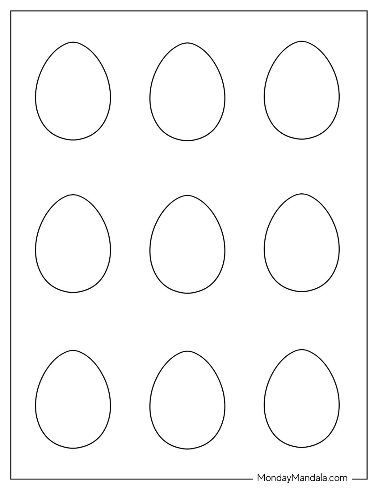 printable egg template printable egg template