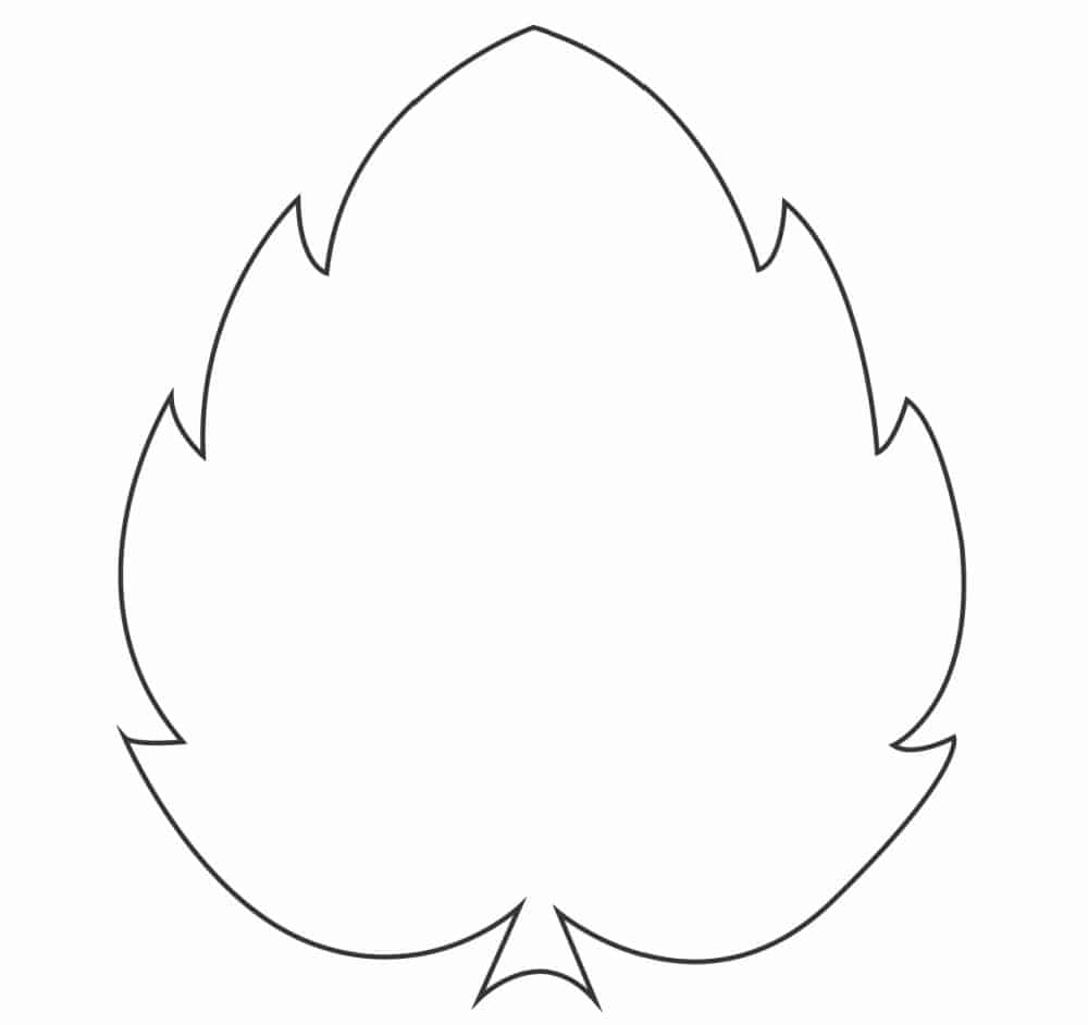leaf template free printable leaf template free printable