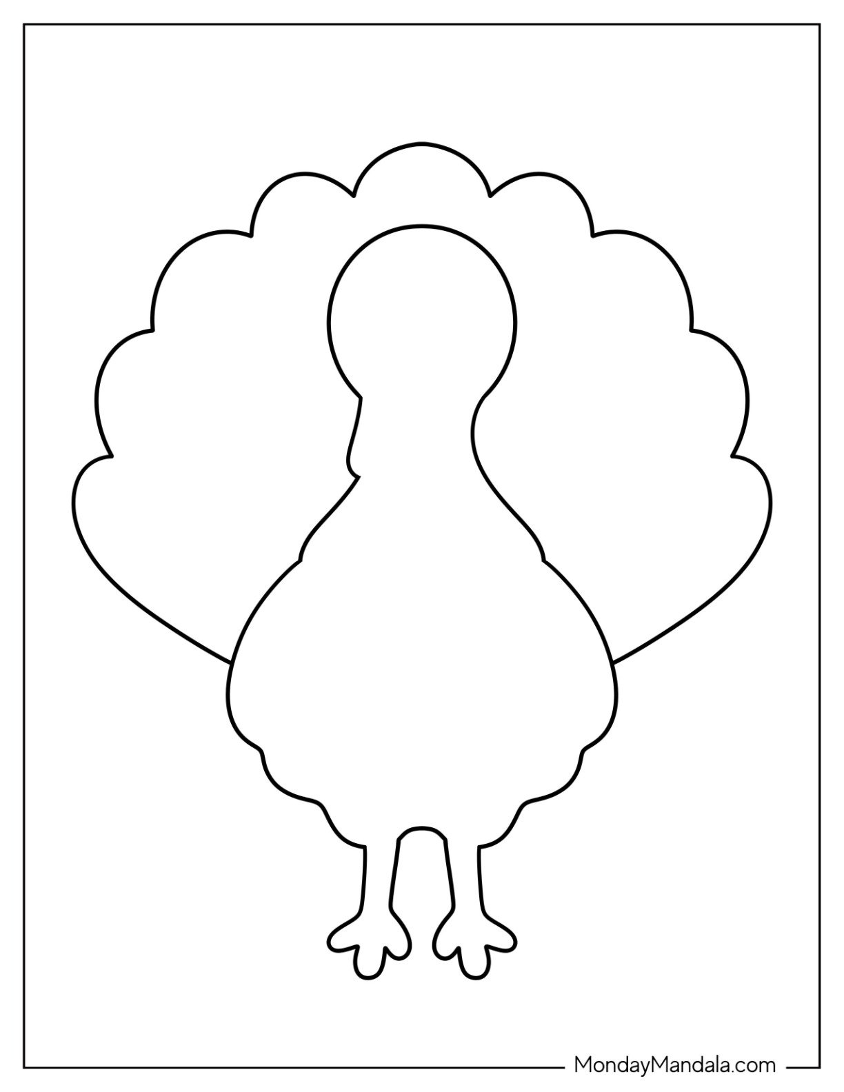 62 Turkey Templates Free PDF Printables  62 Turkey Templates Free PDF Printables