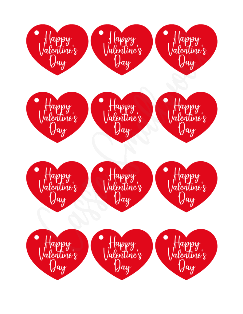 7 Insanely Cute Printable Happy Valentine s Day Tags Cassie Smallwood