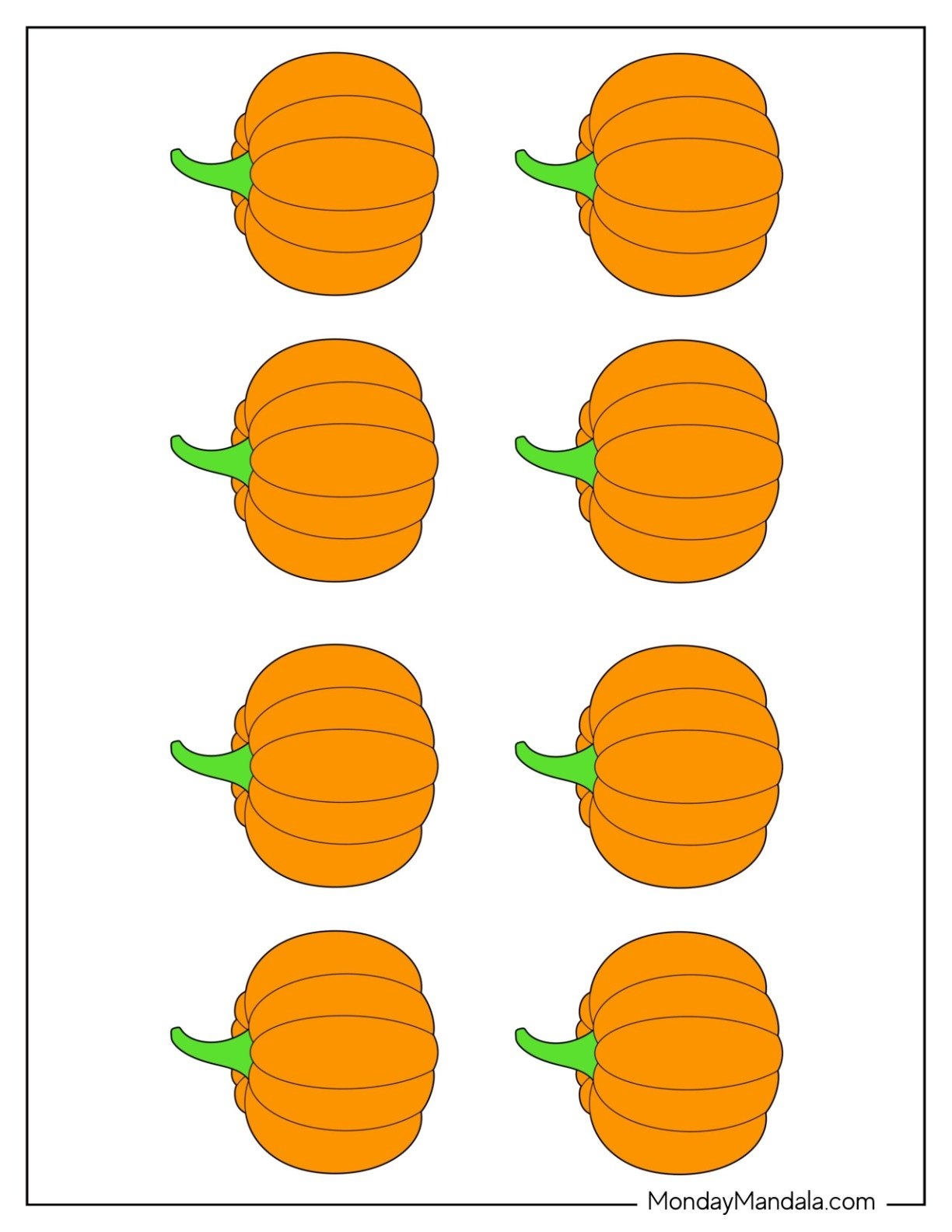 76 Pumpkin Templates Free PDF Printables  76 Pumpkin Templates Free PDF Printables