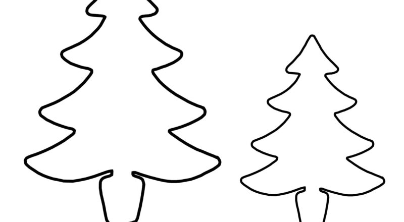 8 Free Christmas Tree Templates