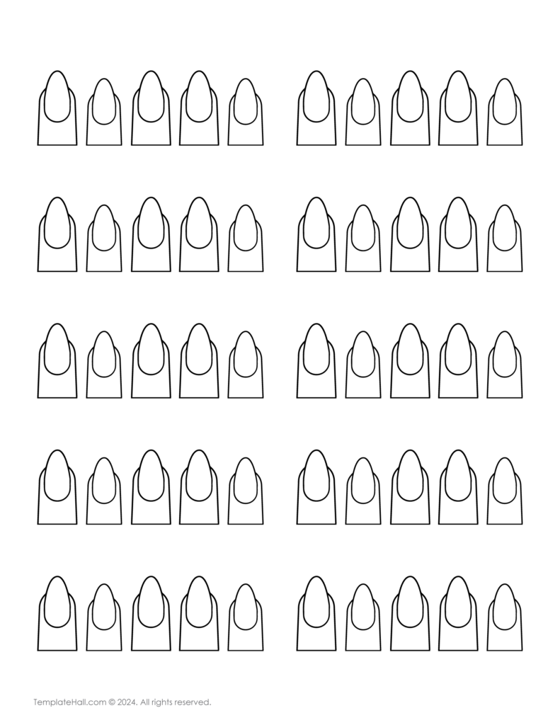 86 Free Nail Templates PDF Word G Docs AI 