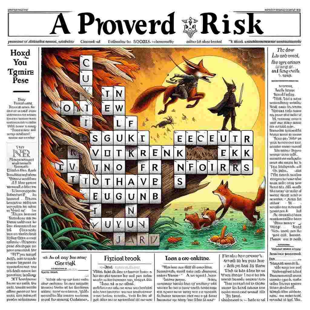 A Proverb About Risk Nyt Crossword A Proverb About Risk Nyt Crossword