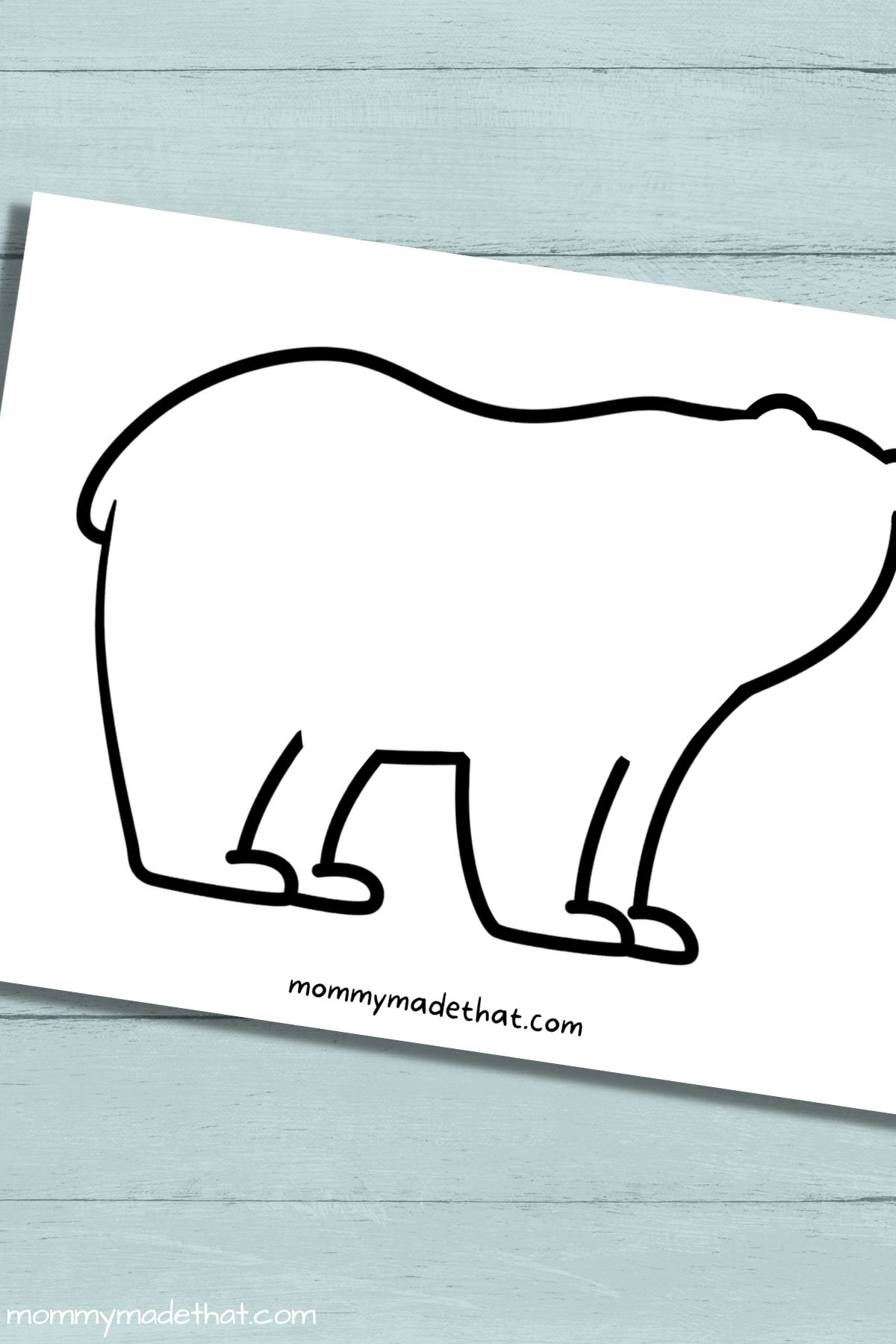 Adorable Polar Bear Templates Free Printables 