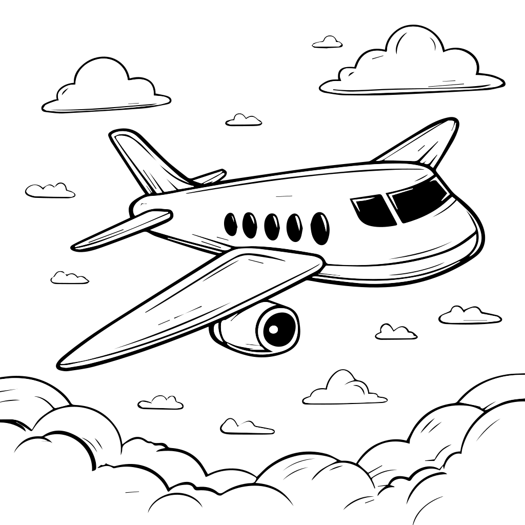 Airplanes Coloring Pages Free Printable Airplane Coloring Sheets
