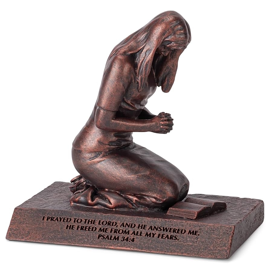 Amazon Lighthouse Christian Products Praying Woman Seeking God Bronzelike Finish 4 5 X 2 75 Cast Stone Mounted Sculpture Amazon Lighthouse Christian Products Praying Woman Seeking God Bronzelike Finish 4 5 X 2 75 Cast Stone Mounted Sculpture