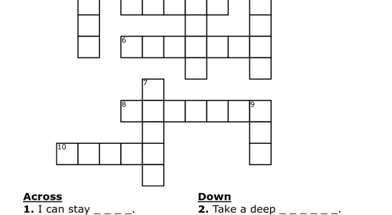 Anger Crossword WordMint