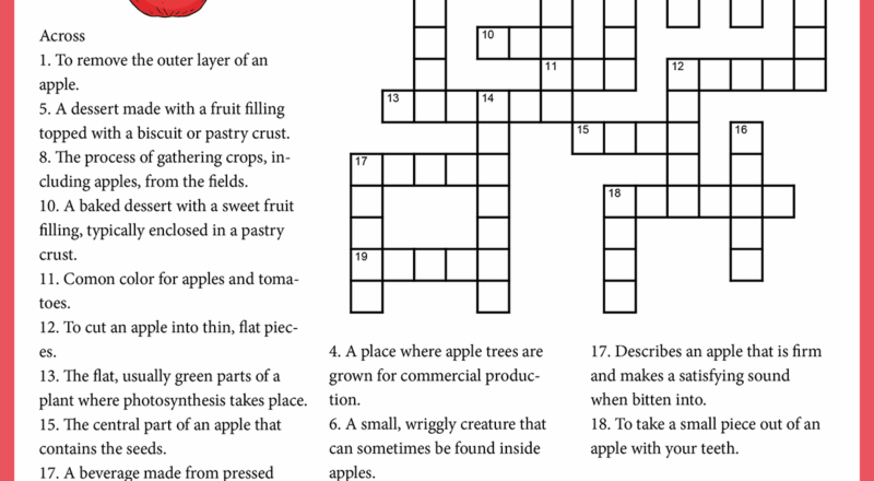 Apple Crossword