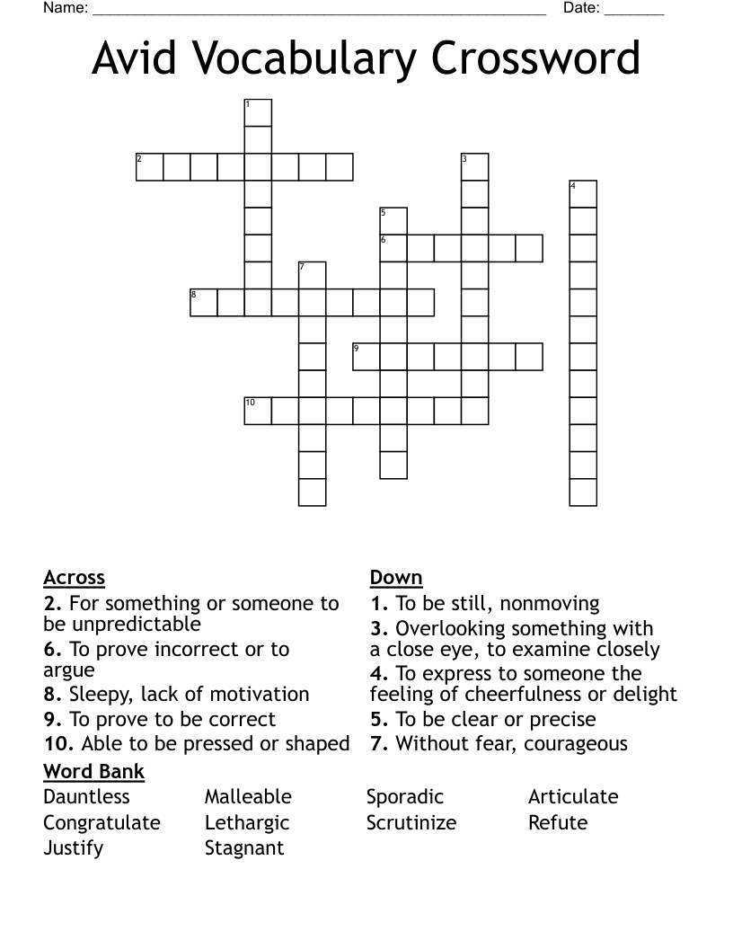 Avid Enthusiast Crossword Clue 5 Letters Avid Enthusiast Crossword Clue 5 Letters