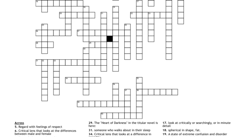 Awesomely Hard Crossword Puzzle Of Difficulty WordMint