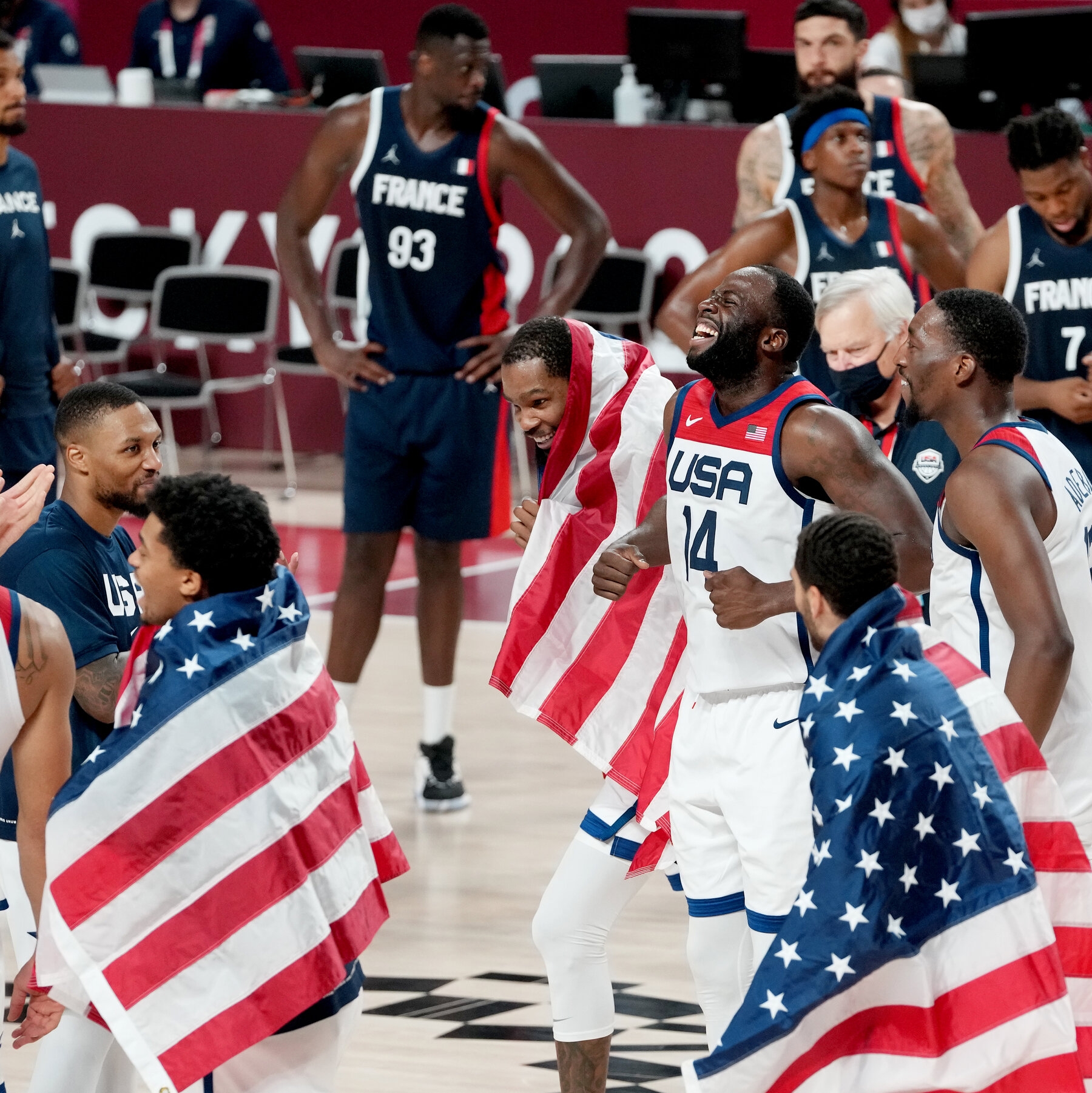 Behind Durant U S Men s Basketball Finds Path To Olympic Gold The New York Times