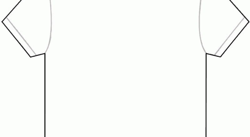 Best Photo Of Large Printable T Shirt Template T Shirt Coloring Nation Pages